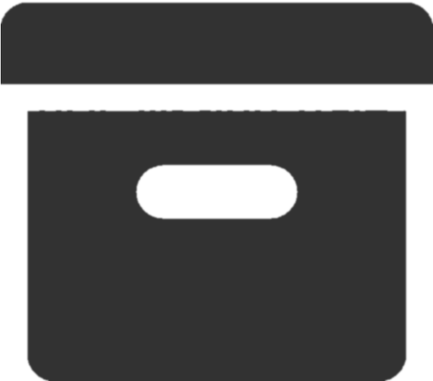 Contact Me - Archive Icon Png White (626x626), Png Download