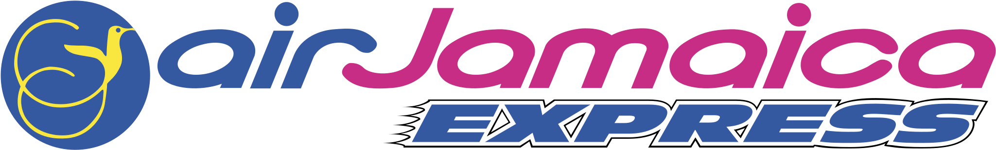 Air Jamaica Express Logo Png Transparent - Air Jamaica (2400x2400), Png Download