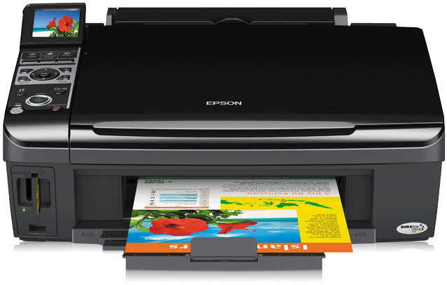 How To Print In Windows - Epson Stylus (800x450), Png Download