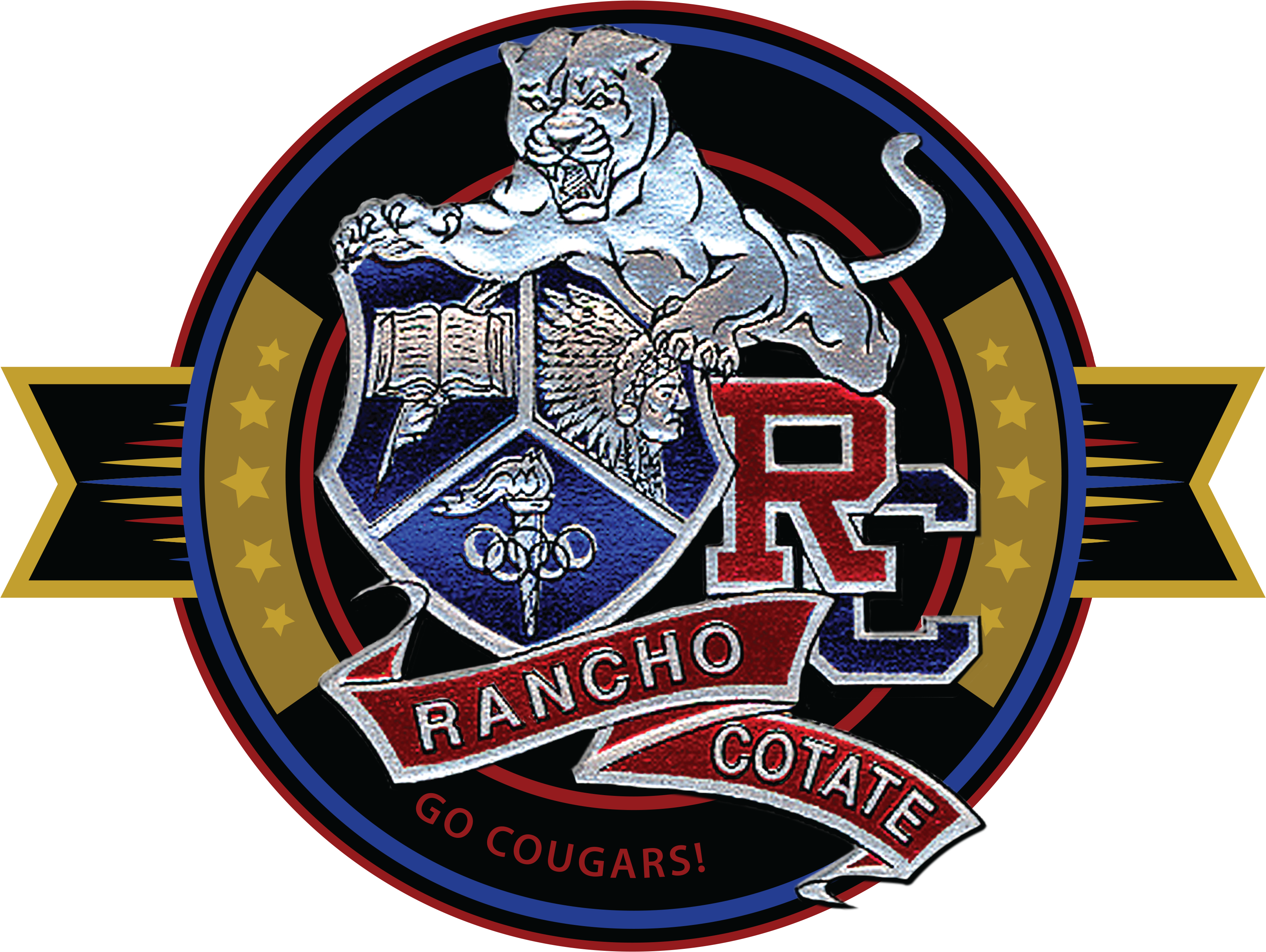 Rancho Cotate High School (3364x2652), Png Download