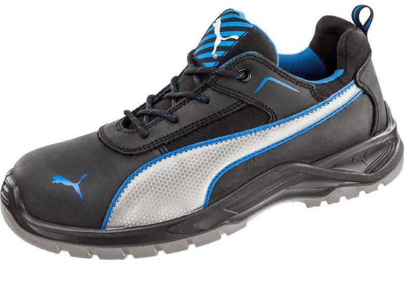 Pics/puma/puma 643600 1 - Basket De Sécurité Puma Speed Bleue Aux Normes S1p (798x637), Png Download