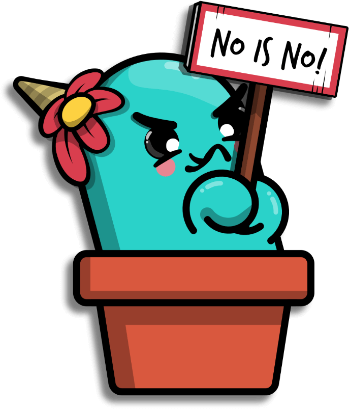 No Is No (854x885), Png Download