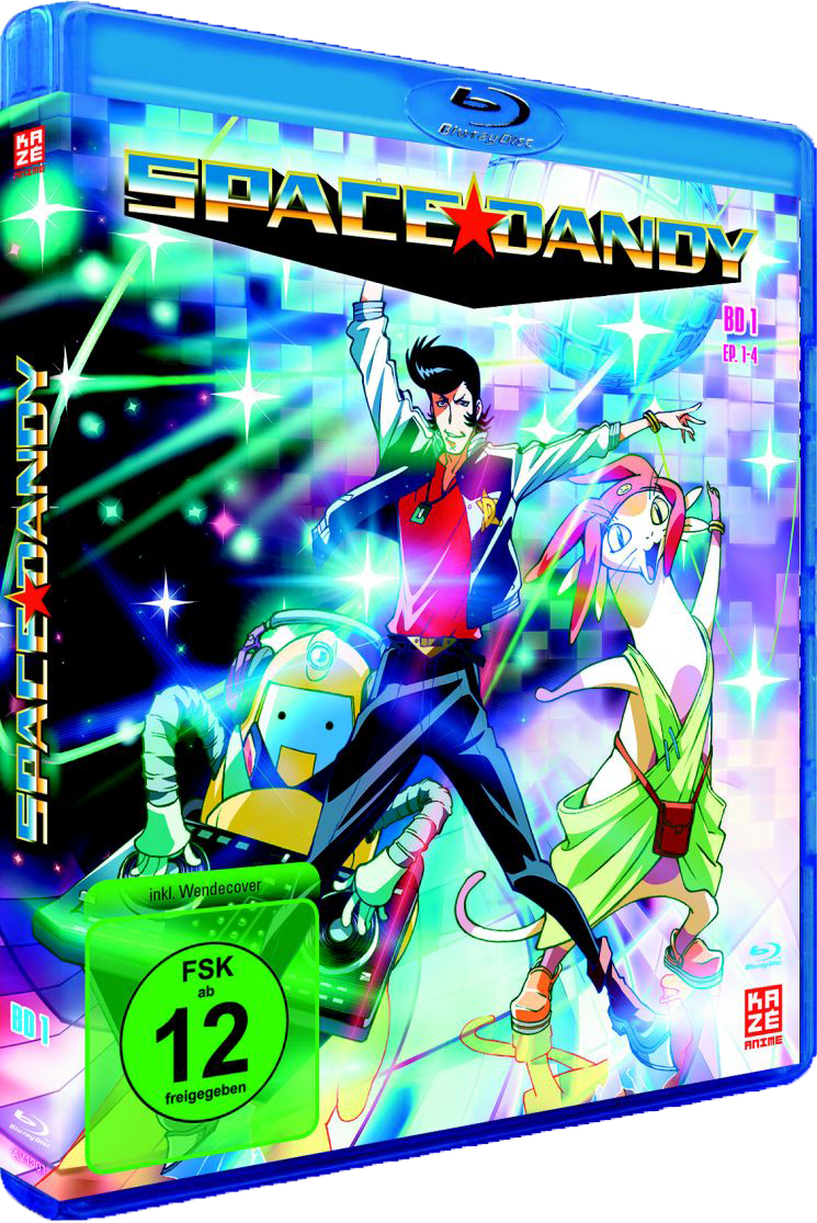 Wer Auf Farben, Spaß Und Action Steht, Der Liegt Mit - Space Dandy Vostfr (745x1115), Png Download
