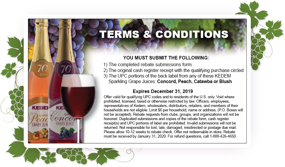 Copyright 2019 Kedem Food Products, Bayonne, Nj - Red Wine (976x573), Png Download