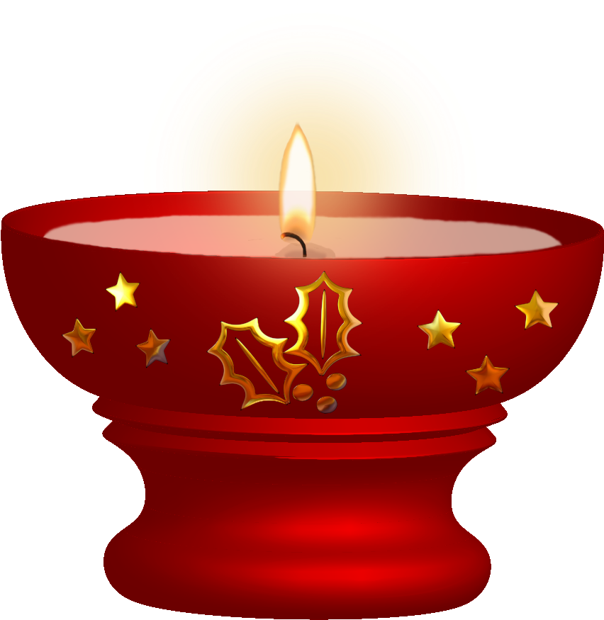 Christmas Candlesticks Png File - Advent Candle (852x875), Png Download