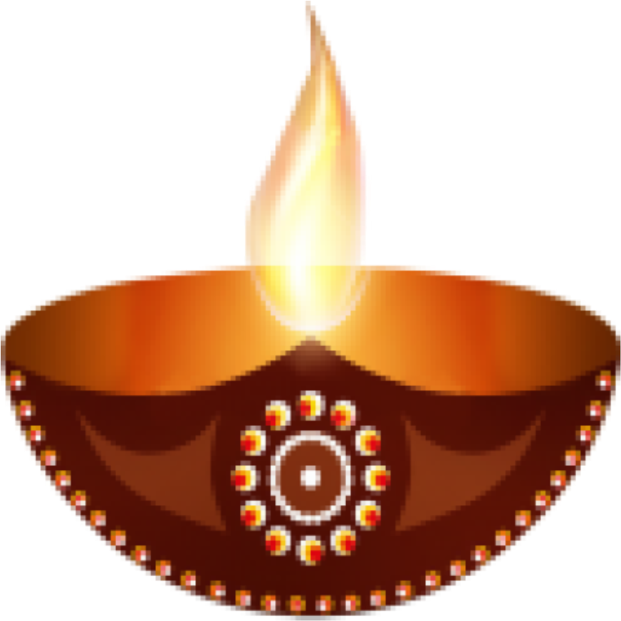 Diwali Diya Png (1024x1024), Png Download