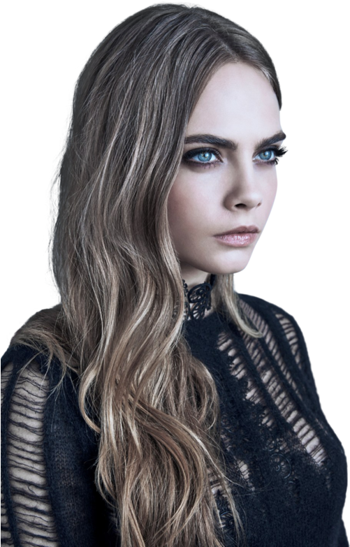 Cara Delevingne, Model, And Celebrity Image - Cara Delevingne (500x789), Png Download