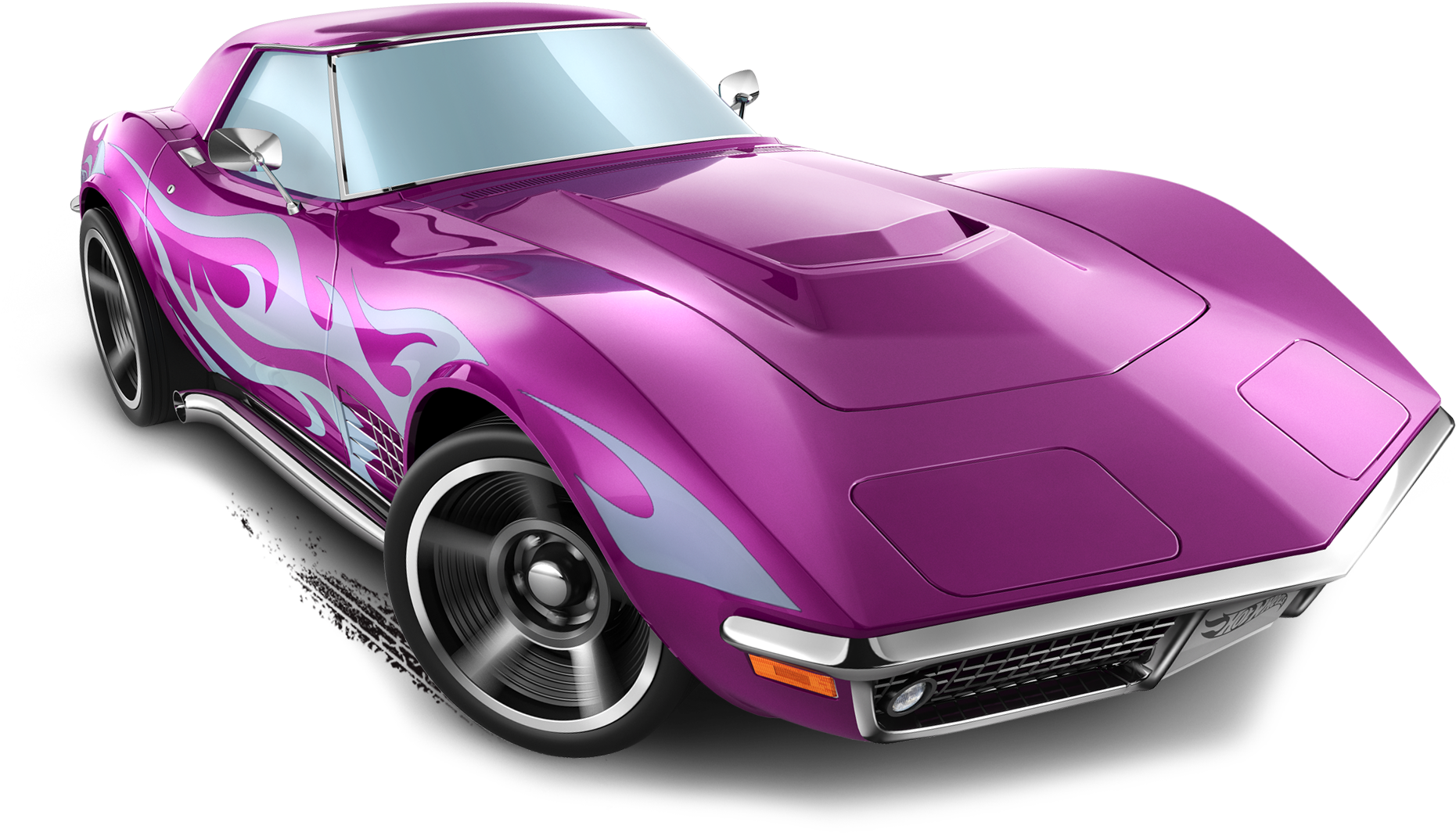 Hot Wheels Clipart Matchbox Car - Hot Wheels Cars Purple (2000x1500), Png Download