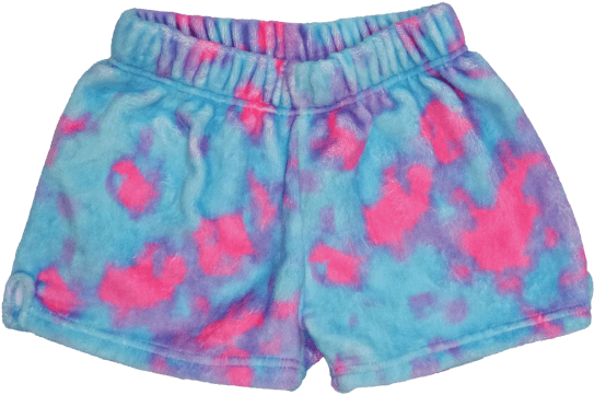 Picture Of Sherbet Tie Dye Plush Shorts - Tie Dye Shorts (550x550), Png Download