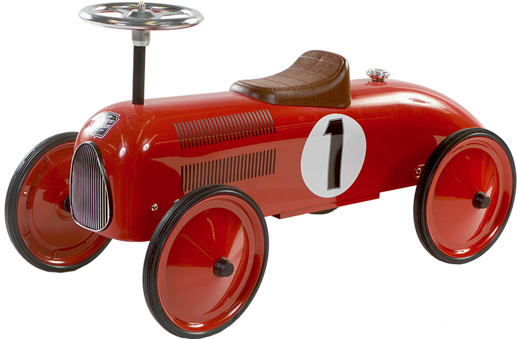 Retro Roller James Push Car (855x554), Png Download