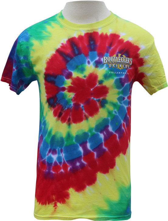Far Out Ipa Tie Dye Tee - Bootlegger's Brewery (840x840), Png Download