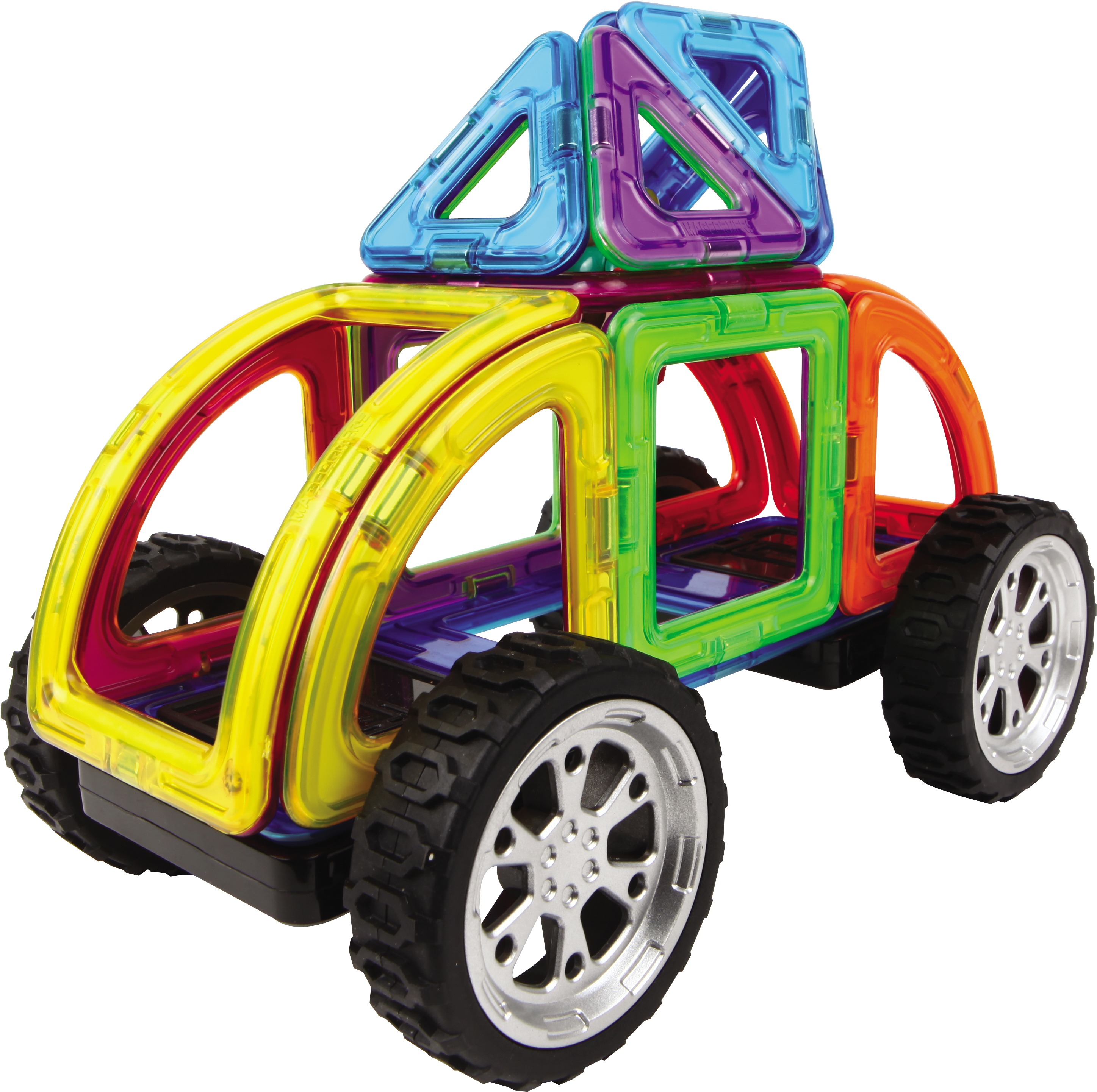 Compact Car 25 Dec 2017 - Magformers Mastermind Set 115p Toy Creative Play Children (5616x3744), Png Download