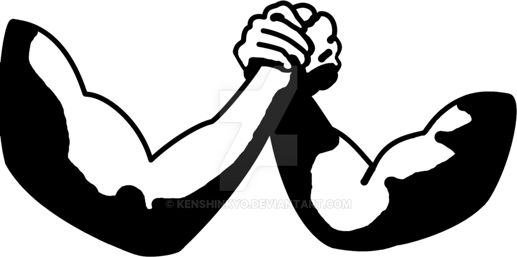 Download Svg Library Stock Arm By Kenshinkyo On Deviantart Arm Wrestling Logo Png Png Image With No Background Pngkey Com