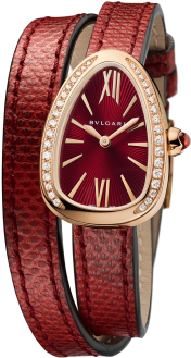 Photo Number - Bvlgari Serpenti Red Watch (505x394), Png Download