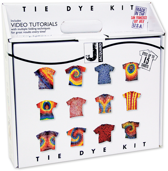 Jac9320 Large Tie Dye Kit, Traditional Design - Jacquard Tie Dye Kit (800x744), Png Download