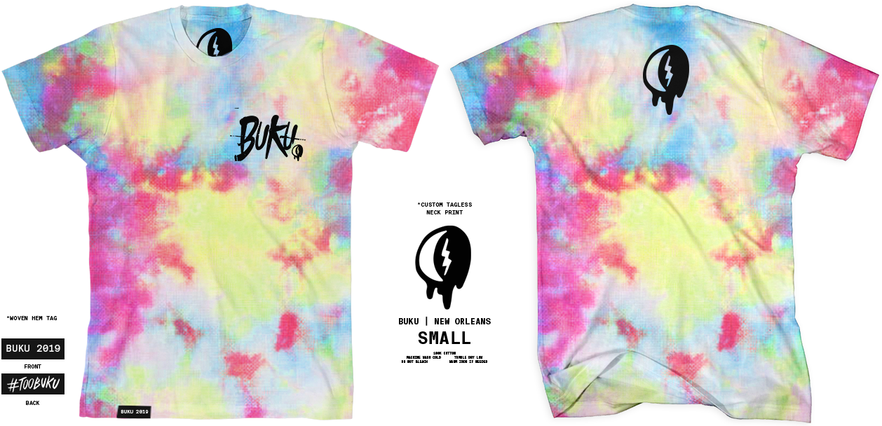 2019 Moondrip Tie Dye Tee - Active Shirt (1300x607), Png Download