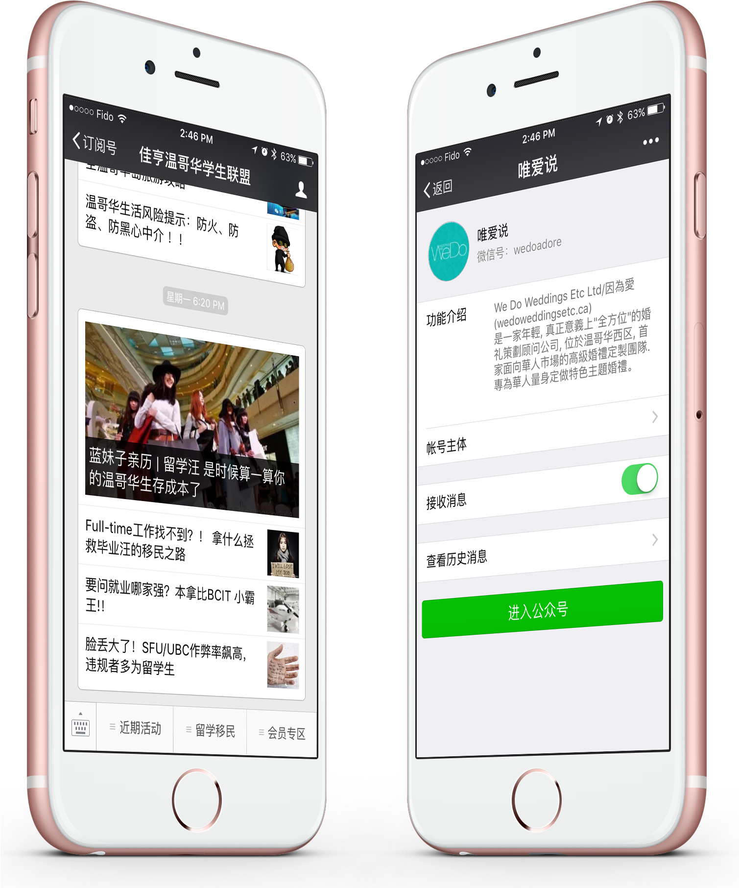 Wechat Subscription - Iphone (1508x1881), Png Download