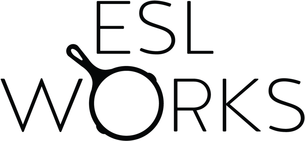 Esl Works Logo Original (1000x541), Png Download
