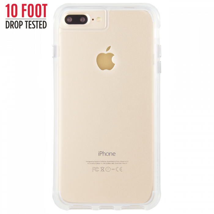 Free Stock Clear Tough Iphone Plus S Cases Case - White Iphone 7 Plus Cases (700x700), Png Download