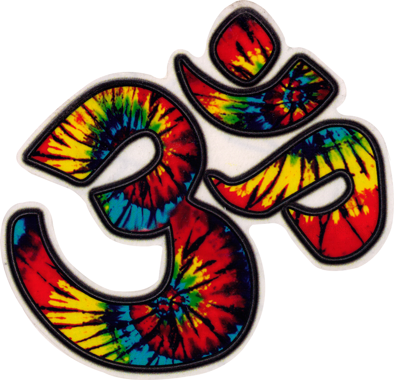 Tie Dye Ohm (800x771), Png Download