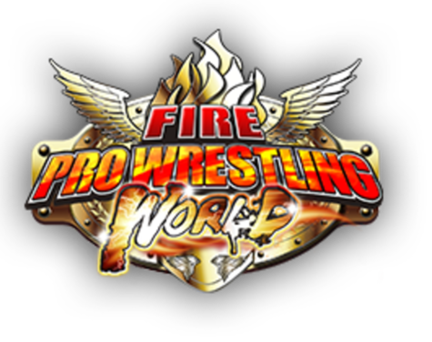 On March 2nd The Game Fire Pro Wrestling World Got - Fire Pro Wrestling World Logo (475x376), Png Download