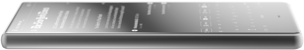 Blloc Smartphone - Minimalist Smartphone (1200x534), Png Download