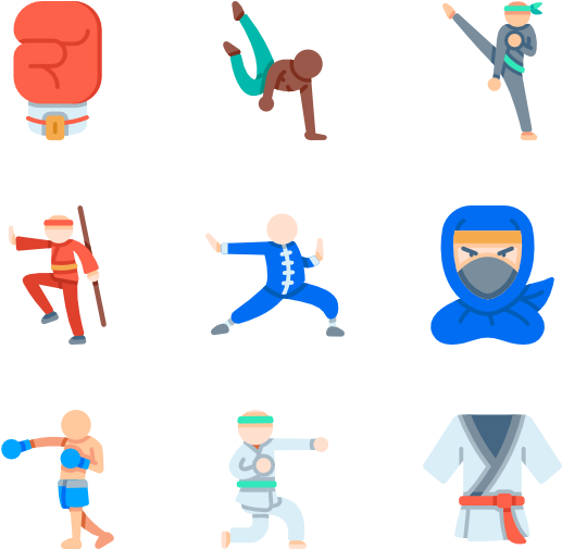 Martial Arts (600x564), Png Download