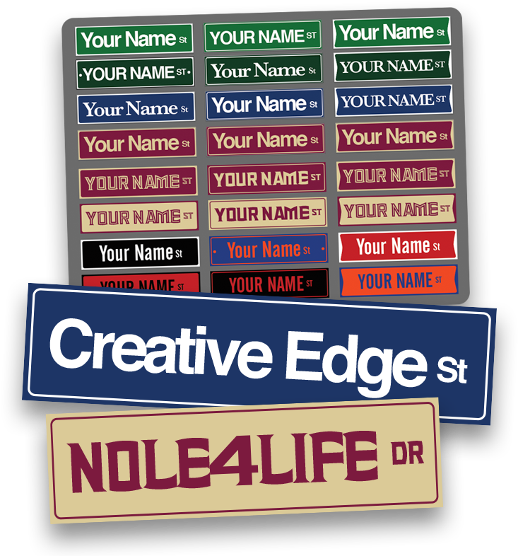 Personalized Custom Street Signs - Creative Spark (800x800), Png Download