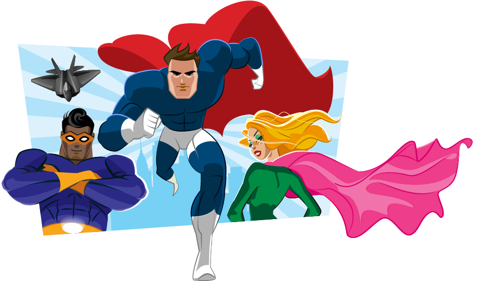 Superhero Competition (1020x609), Png Download