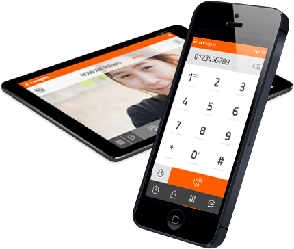 Linphone Ios - Smartphone Linphone (430x364), Png Download