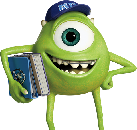 Mike Image - Mike Wazowski Universidade Monstros (480x456), Png Download