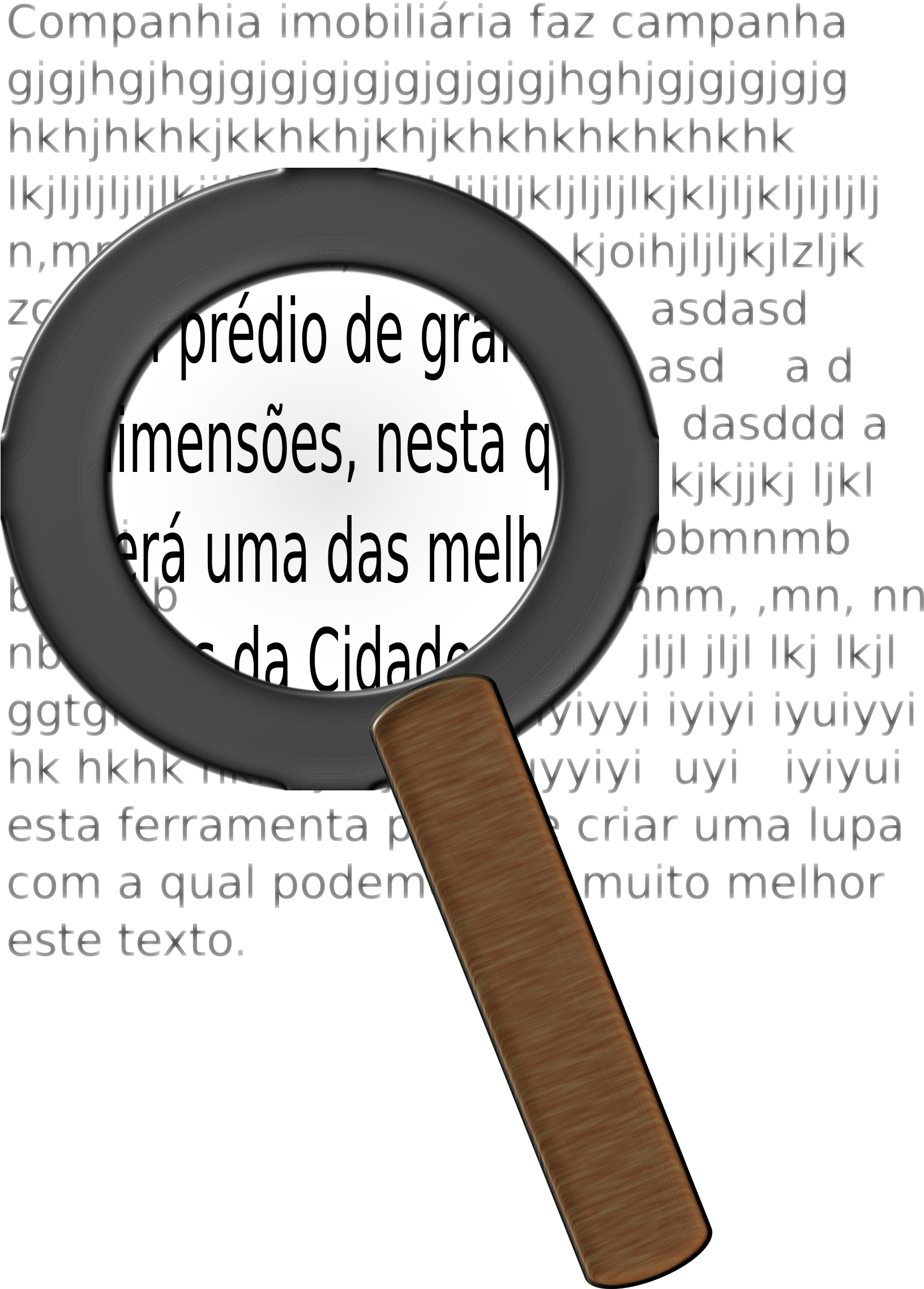 This Free Icons Png Design Of Lupa Magnifier (2188x2400), Png Download