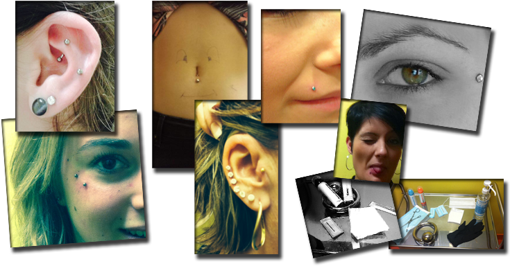 Artisanal Tatoo Piercing - Body Piercing (790x400), Png Download
