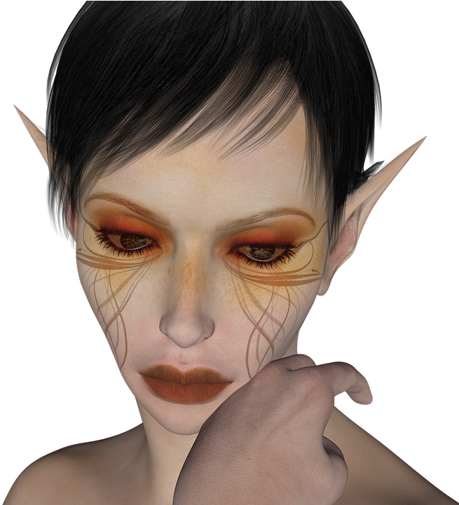 Eyes, Tattoo, Make Up, Face, Woman, Beautiful, View - Eye Shadow (720x720), Png Download