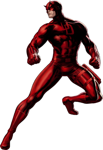 Daredevil Clipart Marvel Superheroes - Marvel Super Heroes White Background (360x502), Png Download