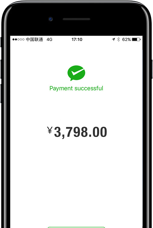 Wechat Pay Applies For License To Offer Local Payment - Iphone (1800x902), Png Download