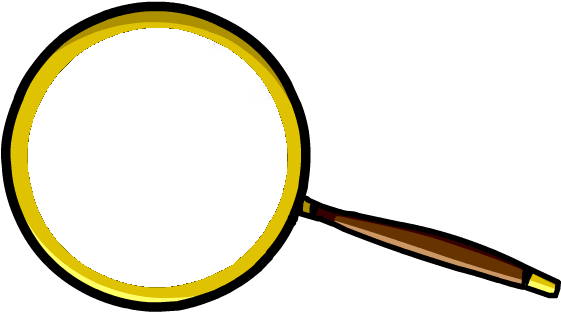 Lupa Png - Lupa De Color Dibujo (582x341), Png Download