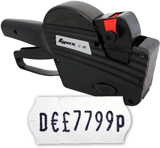 Displaysense Pgl8 Pricing Gun - Single Line - 8 Digit (350x350), Png Download