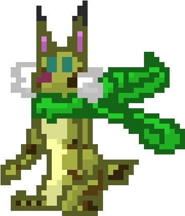 Finn The Lynx - Pixel Art (440x460), Png Download