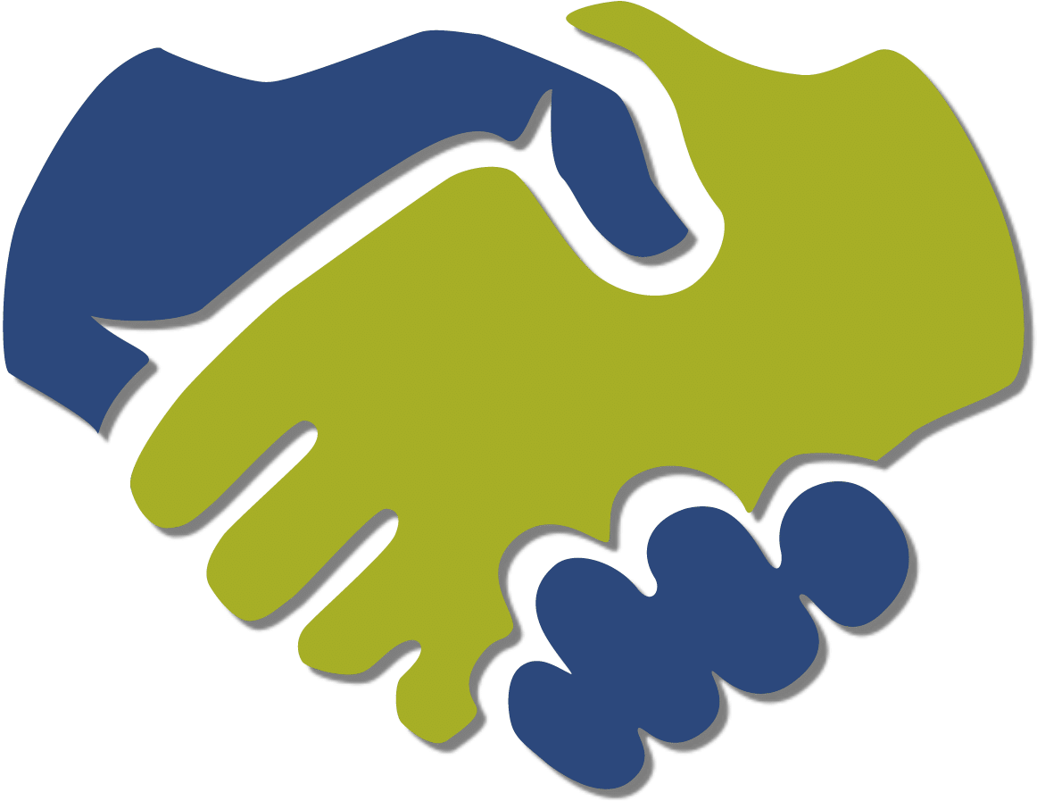 Support Hand Shake - Clipart Of Construction Handshake (1227x942), Png Download