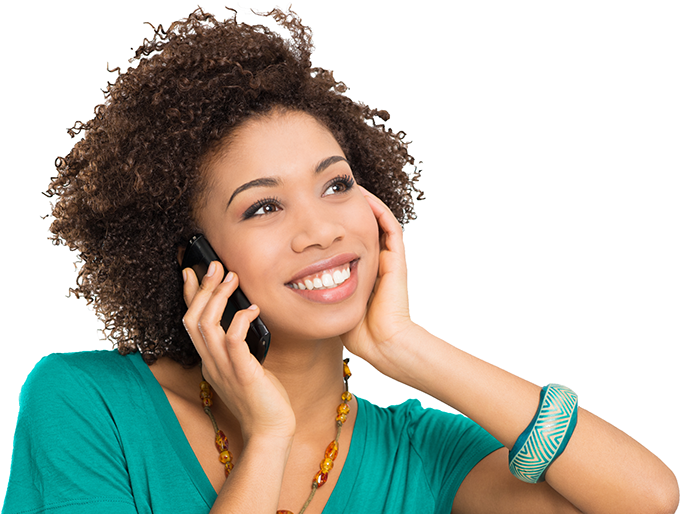 Download Calling Transparent Background Happy People On Phone PNG