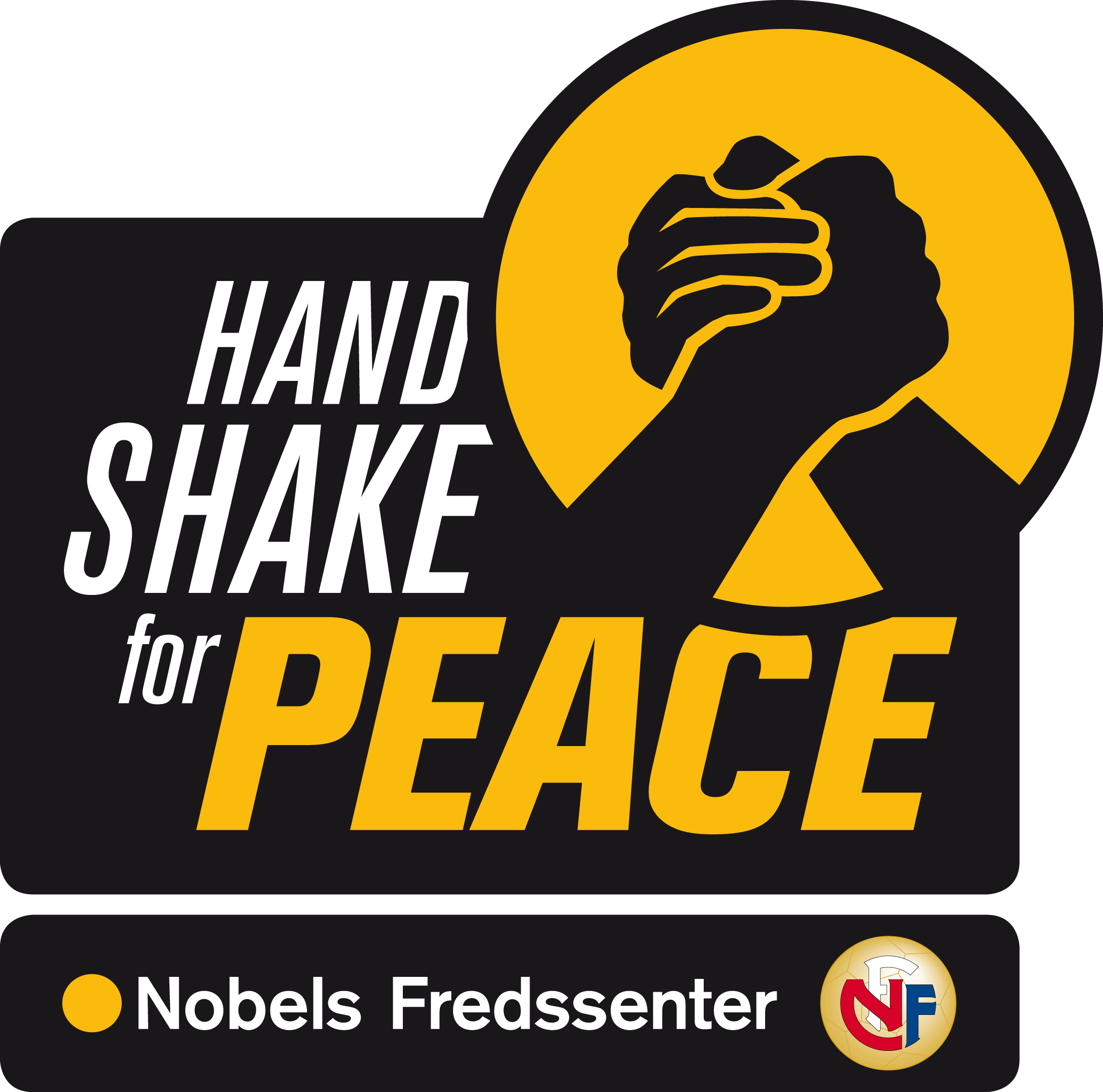 Nobel Peace Centre To Withdraw From “handshake For - Handshake For Peace Logo (2174x2153), Png Download