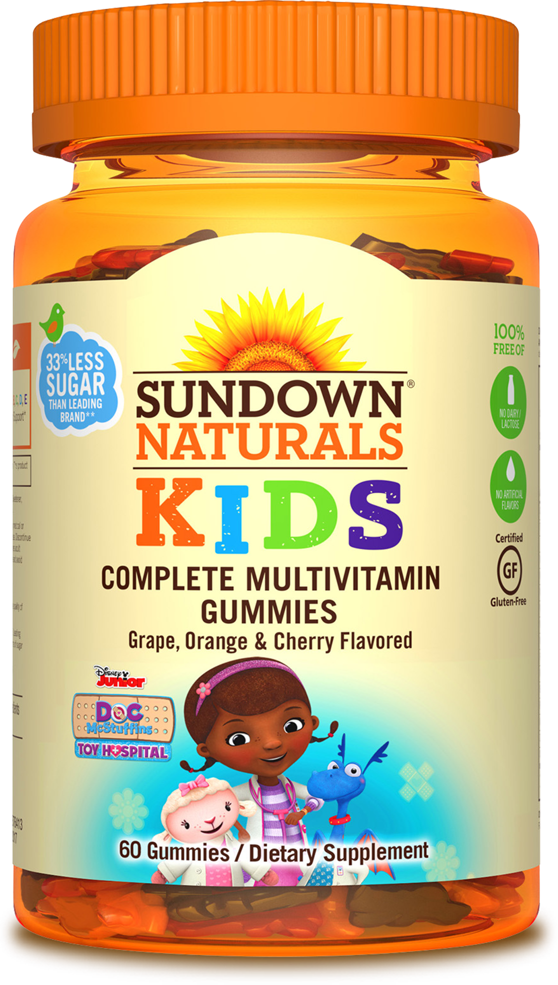 Doc Mcstuffins Complete Multivitamin - Sundown Naturals Marvel's Avengers Complete Multivitamin (1116x1967), Png Download