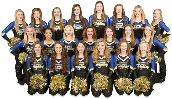 Get Social - Cheerleading Uniform (557x322), Png Download