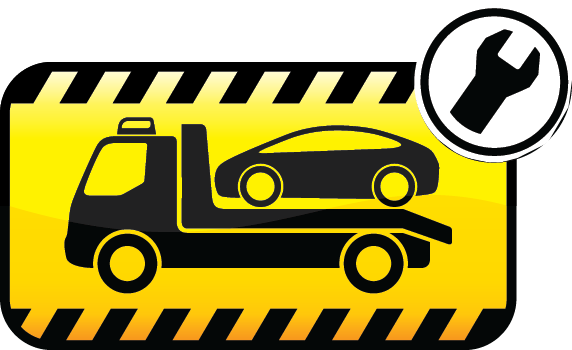 Towing - Recovery Vehicle Clip Art (572x350), Png Download