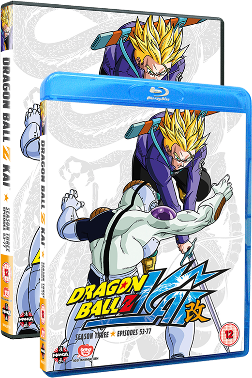 Dragon Ball Z Kai Season Three - Dragon Ball Z Kai Dvd (530x795), Png Download
