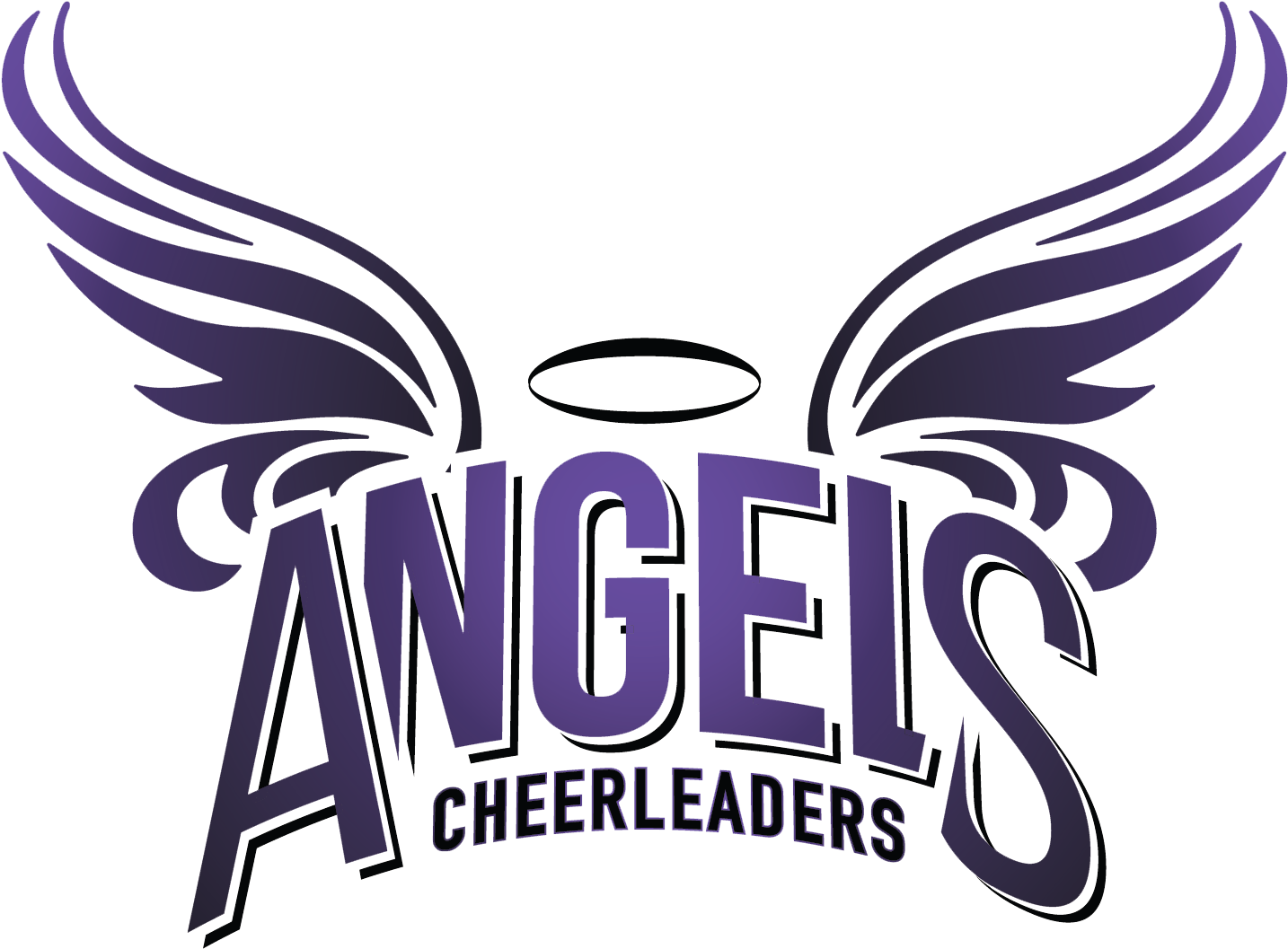 Lausanne Angels Cheerleaders Logo - Emblem (1583x1163), Png Download