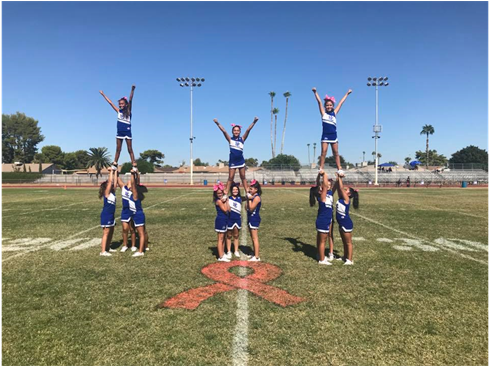 Cheer - Pop Warner Little Scholars (960x365), Png Download