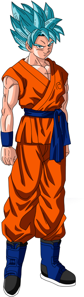 Dragon Ball Super Png - Goku Dragon Ball Super Png (323x1013), Png Download