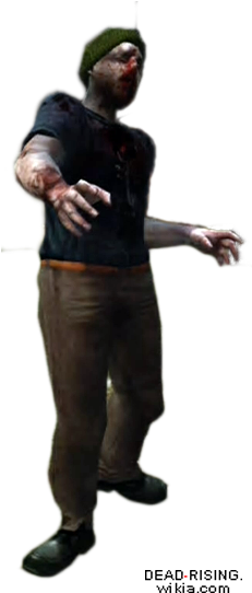 Dead Rising Zombies Scorpion Fan With Wool Knit Hat - Dead Rising 2 (230x549), Png Download